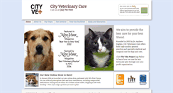 Desktop Screenshot of cityvetcare.com